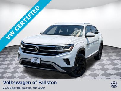 Certified 2023 Volkswagen Atlas Cross Sport SE w/ Black Wheel Package