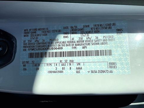 Used 2024 Ford Escape Active image 42