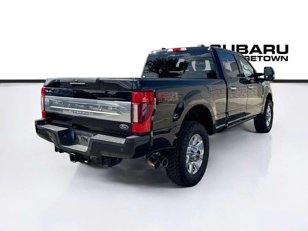Used 2021 Ford F250 Platinum w/ FX4 Off-Road Package AWD/4WD image 7