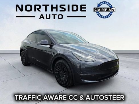 Used 2024 Tesla Model Y Long Range AWD/4WD image 1