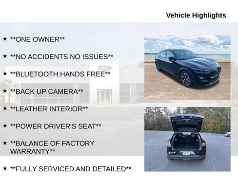 Used 2025 Ford Mustang Mach-E Select w/ Interior Protection Package image 6