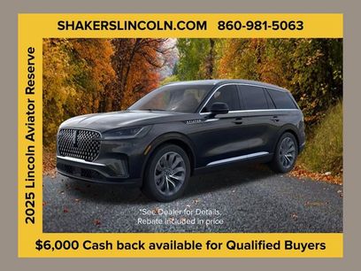 New 2025 Lincoln Aviator Reserve