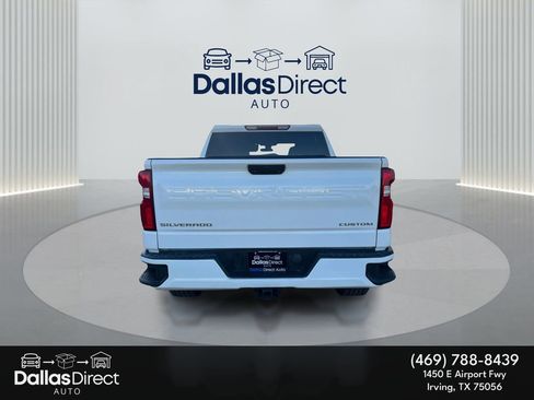 Used 2022 Chevrolet Silverado 1500 Custom w/ LPO, Blackout Package image 7