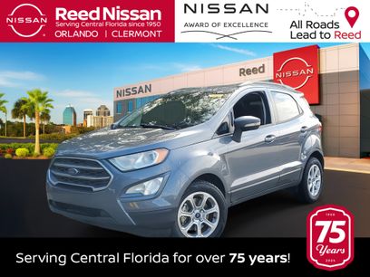 Used 2018 Ford EcoSport SE w/ SE Convenience Package