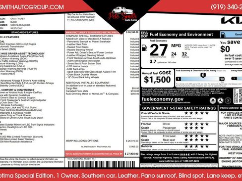 Used 2020 Kia Optima SE FWD image 39