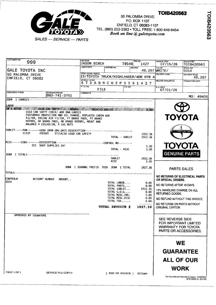 Used 2023 Toyota Highlander Bronze Edition AWD/4WD image 12