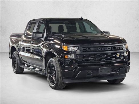 Used 2026 Chevrolet Silverado 1500 Custom w/ Turbomax Blackout Package RWD image 3