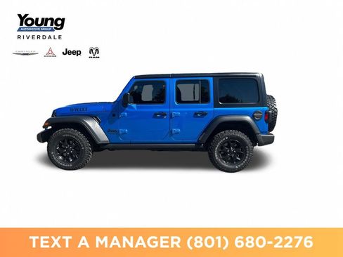 Used 2022 Jeep Wrangler Unlimited Sport AWD/4WD image 2