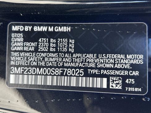 Used 2025 BMW M2 w/ Lighting Package image 25