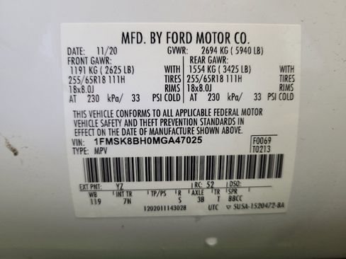 Used 2021 Ford Explorer 4WD image 33