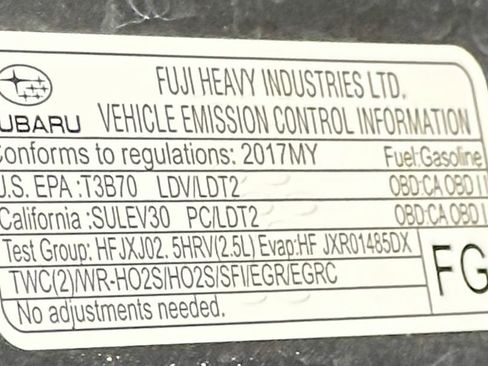 Used 2017 Subaru Outback 2.5i Limited image 58