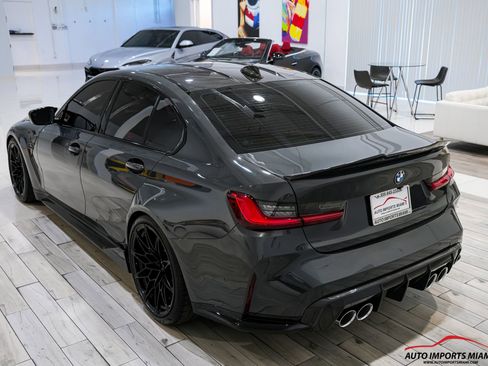 Used 2021 BMW M3 w/ Parking Assistance Package RWD image 23
