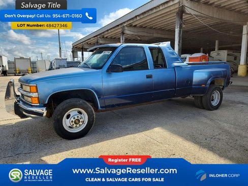 Used 1996 Chevrolet Silverado 3500 4x4 Extended Cab image 1