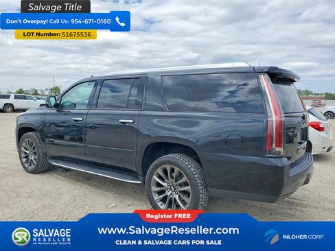 Used 2019 Cadillac Escalade ESV Premium Luxury w/ Escalade Sport Edition AWD/4WD image 3