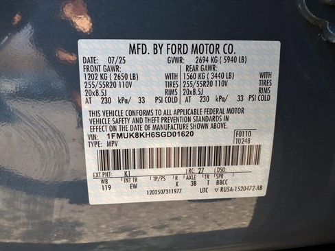 Used 2025 Ford Explorer ST-Line image 35