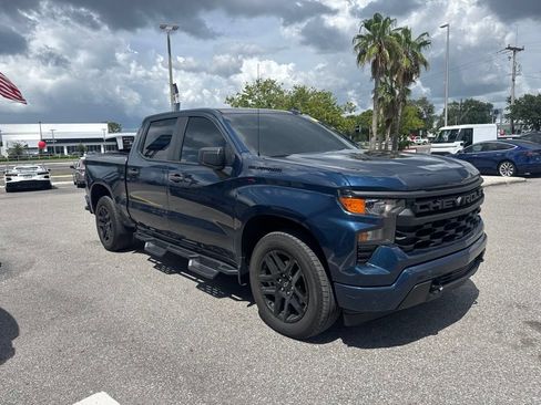 Used 2023 Chevrolet Silverado 1500 Custom w/ LPO, Dark Essentials Package RWD image 3