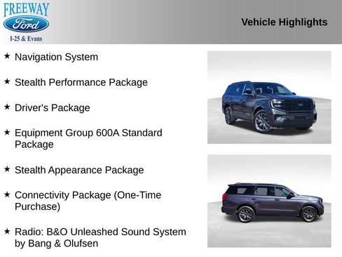 Certified 2025 Ford Expedition Platinum w/ Stealth Performance Package image 4