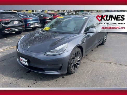 Used 2021 Tesla Model 3 Performance AWD/4WD image 12