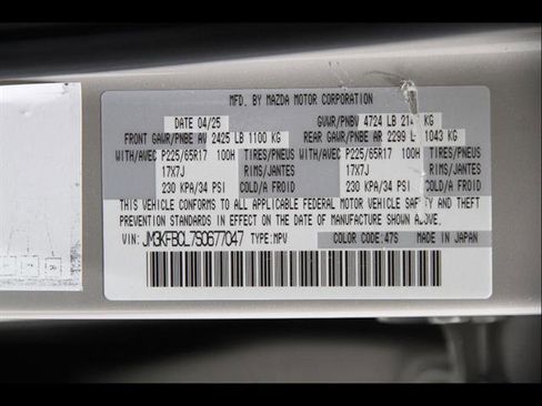 Certified 2025 MAZDA CX-5 AWD 2.5 S w/ Preferred Package image 21