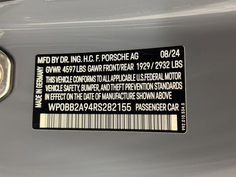 Certified 2024 Porsche 911 Targa 4S AWD/4WD image 20