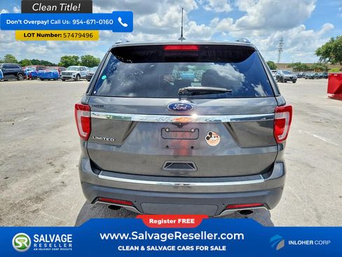 Used 2019 Ford Explorer Limited w/ Class III Trailer Tow Package FWD image 8