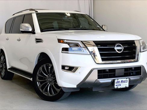 Used 2023 Nissan Armada Platinum w/ Cargo Package image 1