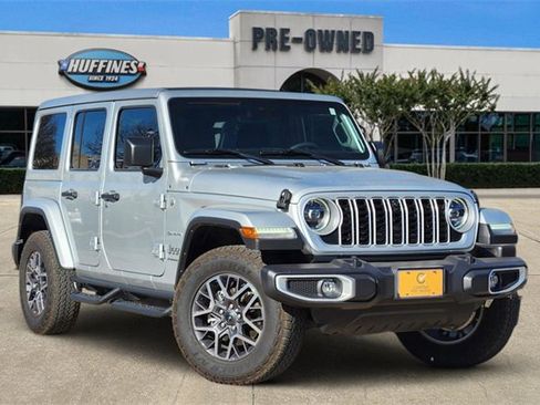 Used 2024 Jeep Wrangler Sahara w/ Technology Group image 1