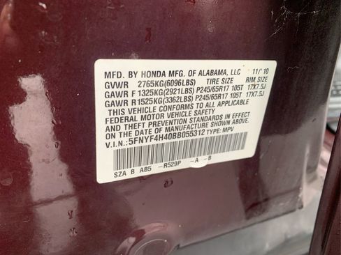 Used 2011 Honda Pilot EX image 22