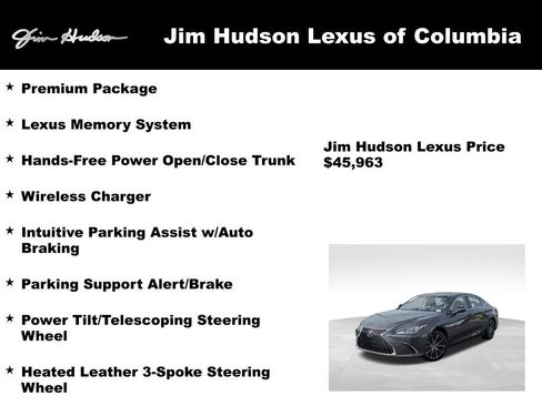 Used 2025 Lexus ES 350 w/ Premium Package image 3