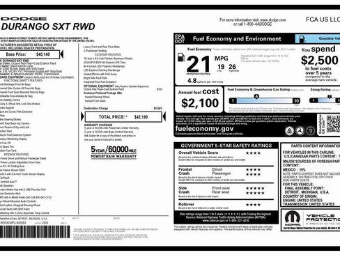 Certified 2023 Dodge Durango SXT image 4