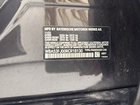 Used 2024 BMW 530i xDrive w/ M Sport Package AWD/4WD image 10