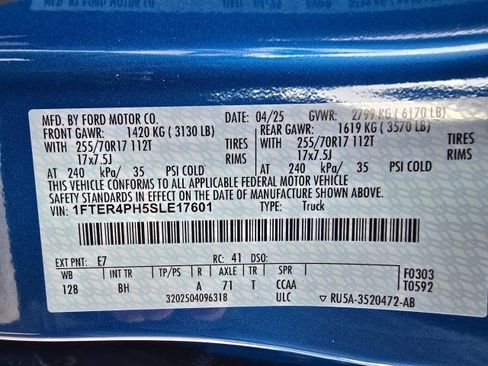 New 2025 Ford Ranger XL w/ Trailer Tow Package AWD/4WD image 29