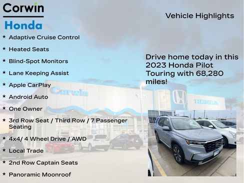 Used 2023 Honda Pilot Touring image 6