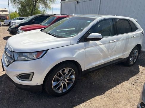 Used 2015 Ford Edge Titanium w/ Equipment Group 302A AWD/4WD image 2