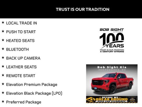 Used 2022 GMC Sierra 1500 Elevation w/ Elevation Premium Package AWD/4WD image 2