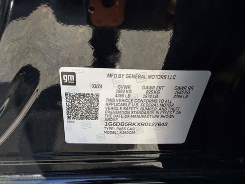 Certified 2024 Cadillac CT4 Premium Luxury w/ Climate Package RWD image 13
