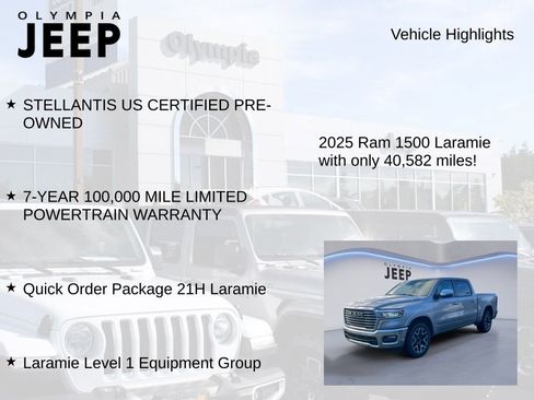 Used 2025 RAM 1500 Laramie image 7