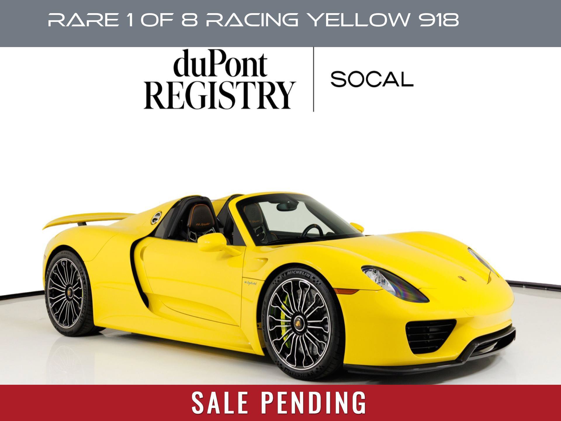 Used 2015 Porsche 918 Spyder AWD/4WD image 1