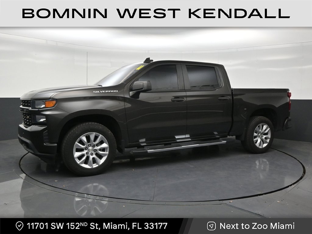 Used 2021 Chevrolet Silverado 1500 Custom RWD image 1