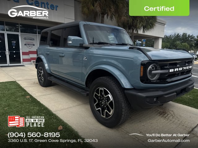 Certified 2022 Ford Bronco Outer Banks AWD/4WD image 1