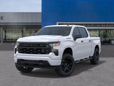 New 2026 Chevrolet Silverado 1500 Custom w/ Turbomax Blackout Package RWD image 6