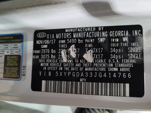 Used 2018 Kia Sorento LX image 33