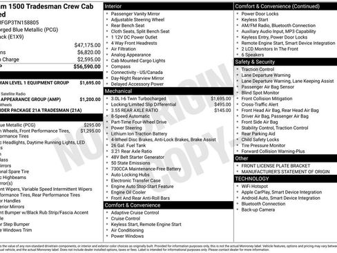 New 2026 RAM 1500 Tradesman image 4