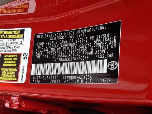 New 2026 Toyota Camry SE image 20