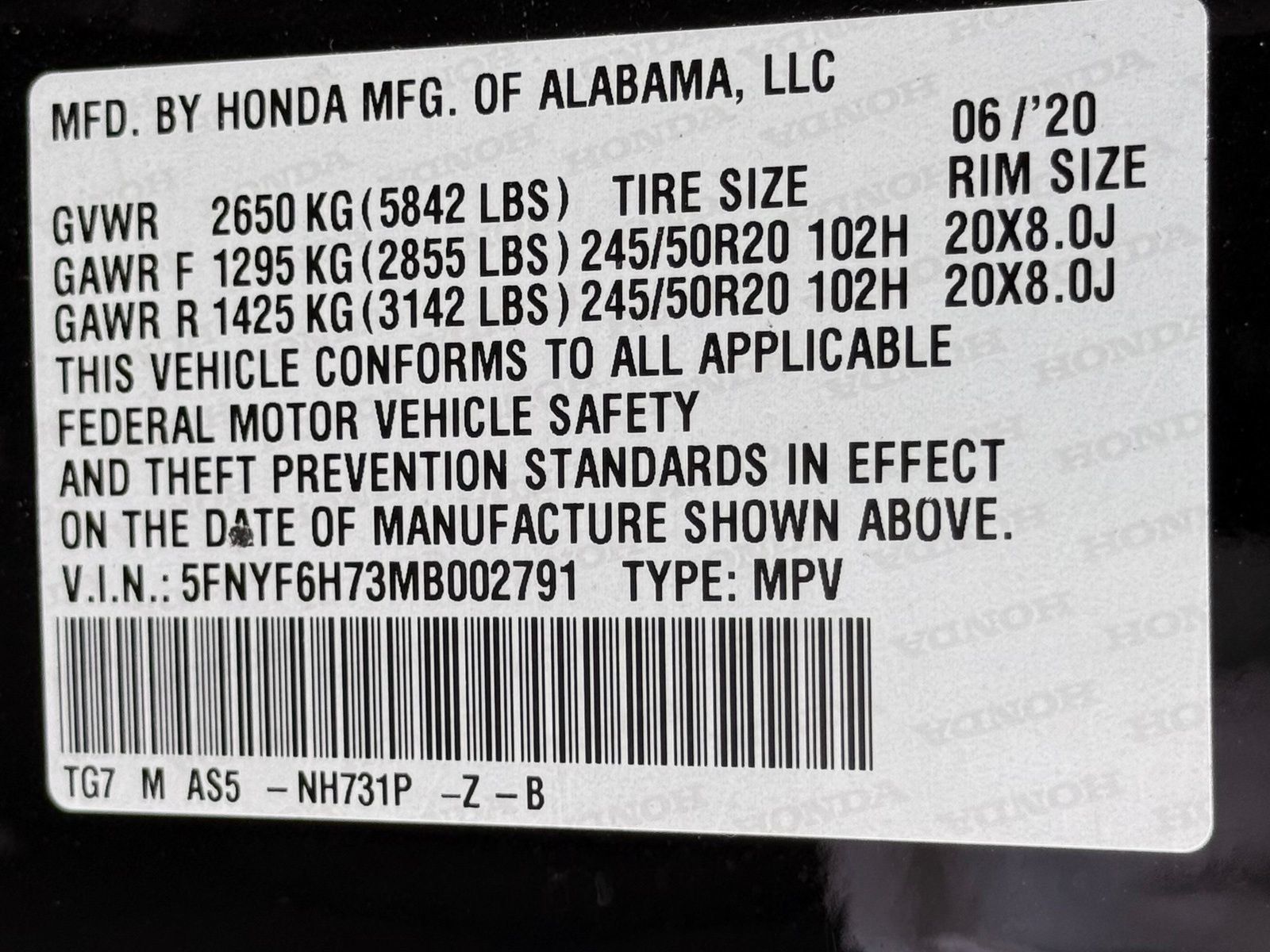Used 2021 Honda Pilot Black Edition image 56