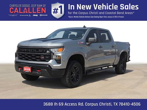 Used 2024 Chevrolet Silverado 1500 Custom Trail Boss AWD/4WD image 1