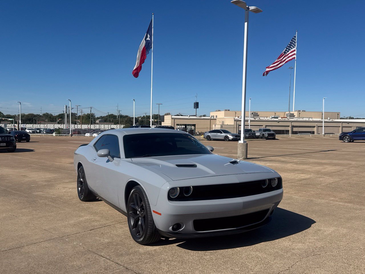 Used 2022 Dodge Challenger SXT w/ Blacktop Package RWD image 3