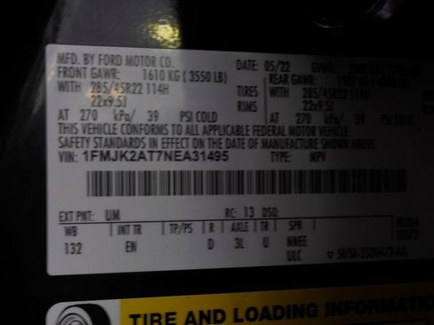 Used 2022 Ford Expedition Max Limited image 34