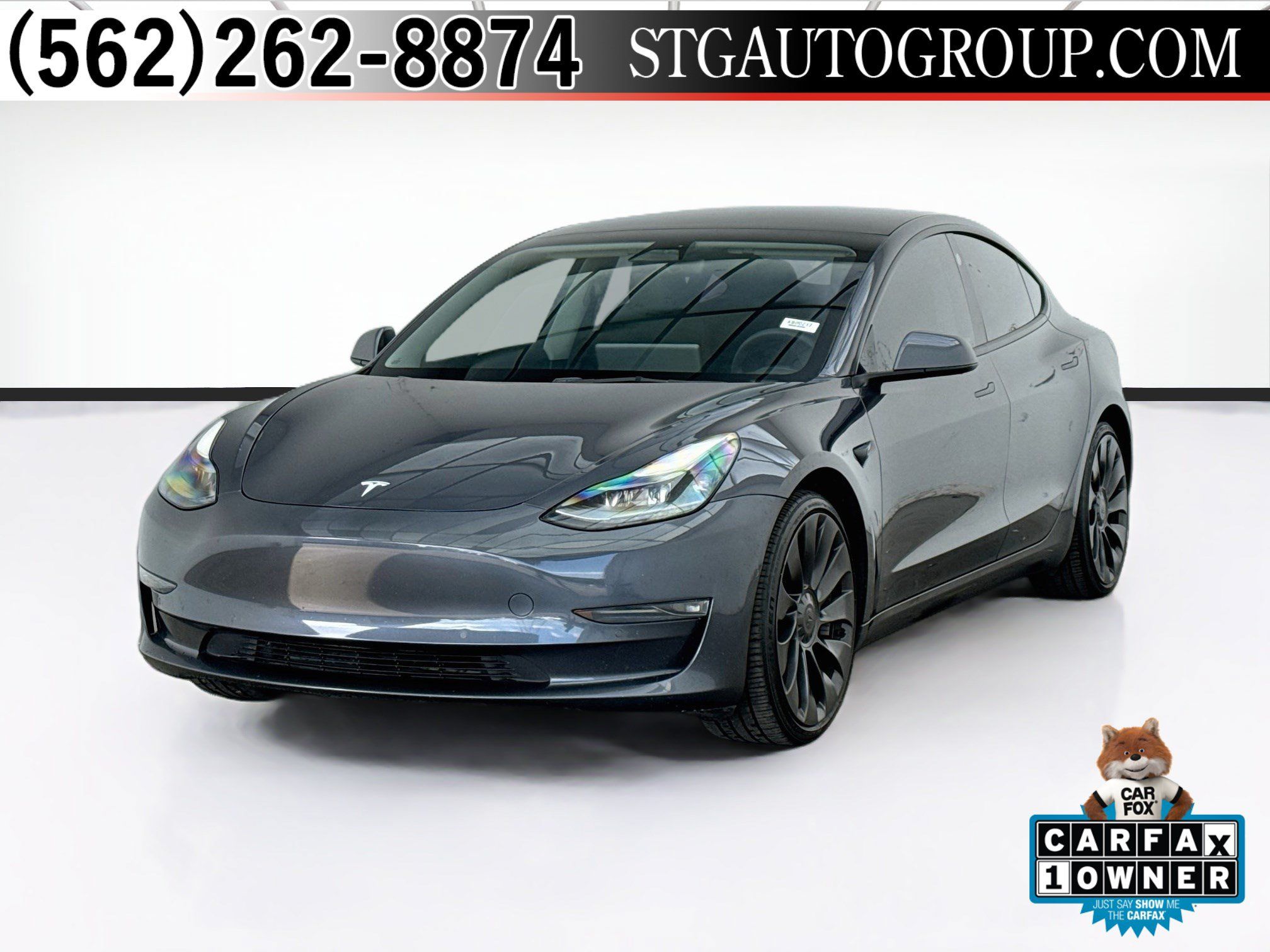Used 2022 Tesla Model 3 Performance AWD/4WD image 1