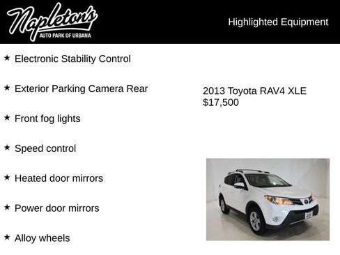 Used 2013 Toyota RAV4 XLE AWD/4WD image 16